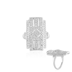 Anello in argento con Zircone