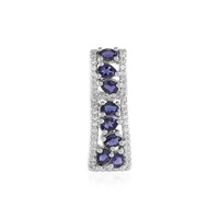 Ciondolo in argento con Iolite