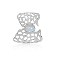 Ciondolo in argento con Opale di Welo