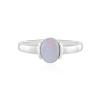Anello in argento con Opale Australiano