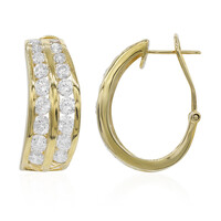 Orecchini in oro con Diamante I1 (H) (CIRARI)
