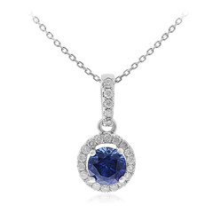 Collana in oro con Tanzanite