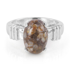 Anello da uomo in argento con Quarzo Dinosauro
