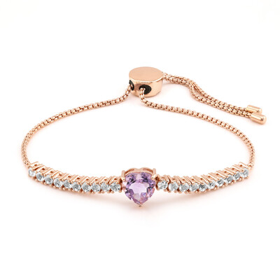 Bracciale in argento con Ametista Boliviana