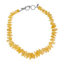 Collana in argento con Quarzite Gialla (Dallas Prince Designs)