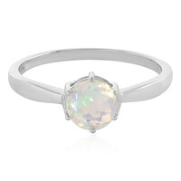Anello in argento con Opale di Welo