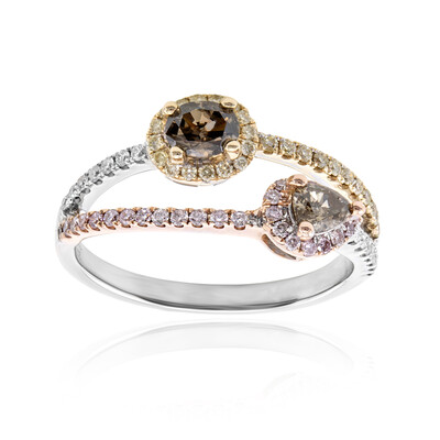 Anello in oro con Diamante Fancy SI2 (CIRARI)