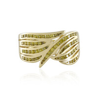 Anello in oro con Diamante Giallo I2 (de Melo)
