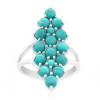 Anello in argento con Turchese Campitos (Anne Bever)