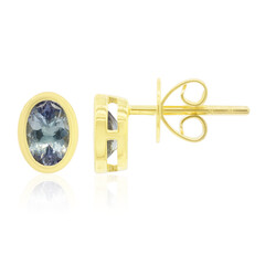 Orecchini in oro con Tanzanite (non riscaldata)
