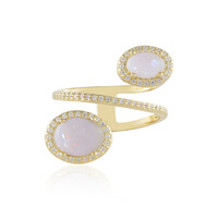 Anello in argento con Opale Australiano