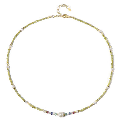 Collana in argento con Diamante Giallo (Riya)