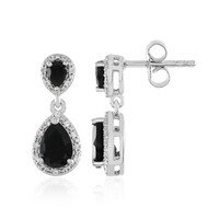 Orecchini in argento con Onice Nero