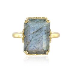 Anello in argento con Labradorite
