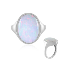 Anello in argento con Opale di Welo