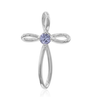 Ciondolo in argento con Tanzanite (non riscaldata)