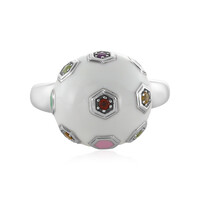 Anello in argento con Ametista