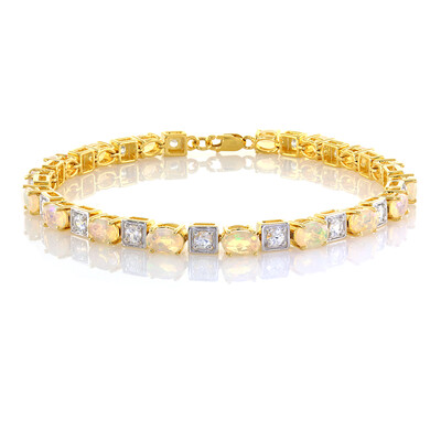 Bracciale in argento con Opale di Welo