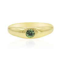 Anello in oro con Demantoide del Madagascar (John Ferry)