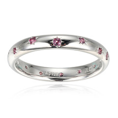 Anello in argento con Rodolite