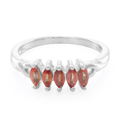 Anello in argento con Rubino Tramonto