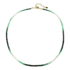 Collana in argento con Smeraldo Brasiliano
