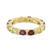 Anello in argento con Granato d’India