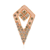 Ciondolo in oro con Diamante Rose de France SI1 di Argyle