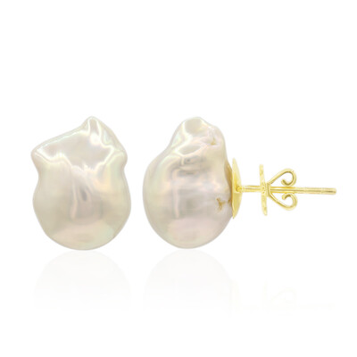 Orecchini in oro con Perla di Acqua Dolce (TPC)