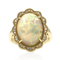 Anello in oro con Opale di Welo AAA (CIRARI)
