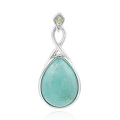 Ciondolo in argento con Amazzonite