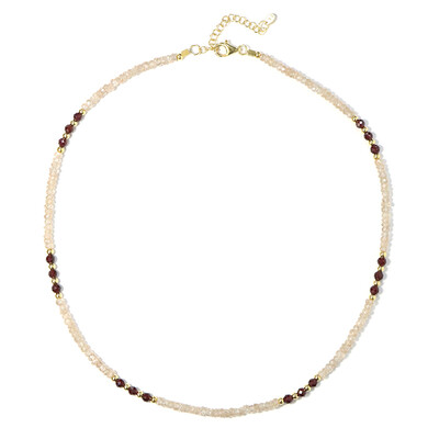 Collana in argento con Granato d’India