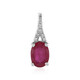 Ciondolo in argento con Rubino Bemainty