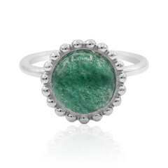 Anello in argento con Avventurina