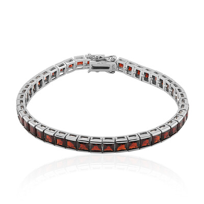 Bracciale in argento con Granato