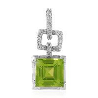 Ciondolo in argento con Peridoto
