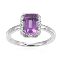 Anello in argento con Ametista
