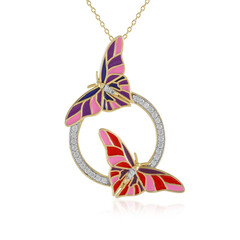 Collana in argento con Zircone