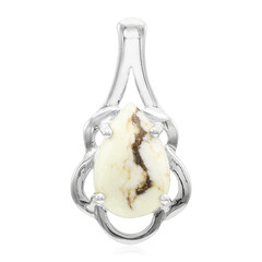 Ciondolo in argento con Magnesite