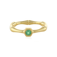 Anello in argento con Smeraldo Russo