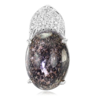 Ciondolo in argento con Opale Leopardo