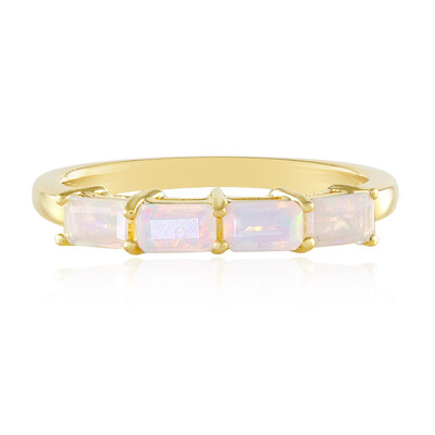 Anello in argento con Opale di Welo