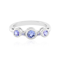 Anello in argento con Tanzanite