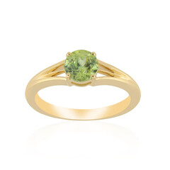 Anello in oro con Sfene Capelinha