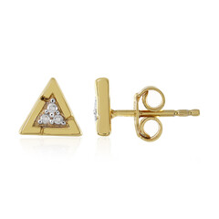 Orecchini in argento con Diamante I2 (I)