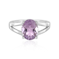 Anello in argento con Ametista Rose de France