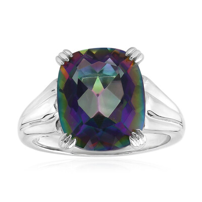 Anello in argento con Quarzo Mistico