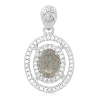 Ciondolo in argento con Labradorite