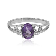 Anello in argento con Ametista