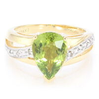 Anello in oro con Tormalina Paraíba (AMAYANI)